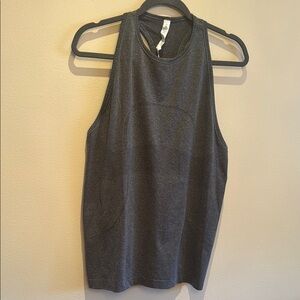 Lululemon Athletica Gray Sleeveless Tank Top - Size 12